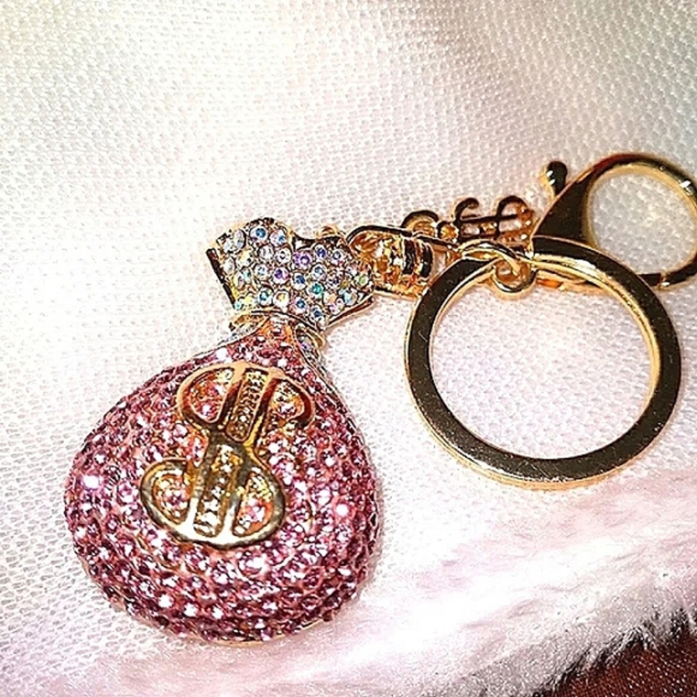 Money Bag Keychain
